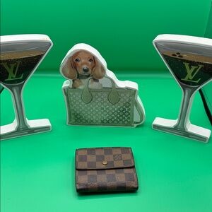 Louis Vuitton Vintage Preloved Damier wallet